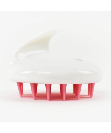 Zyllion Hair Shampoo Brush Scalp Massager for Dandruff Removal & Hair Growth - Pink (ZMA-12-PK) - Buy Online on GoSupps.com