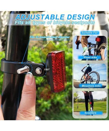 Deerlet Airtag Bicycle GPS Tracker - Hidden Bike Mount for Apple Airtag Reflector Seatpost Mount Anti-Theft for Bicycles & Scooters - 1 Pack - Buy Online on GoSupps.com