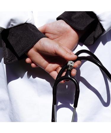 charMED Iridescent Stethoscope Charm - Perfect Gift for Healthcare Professionals - Easy to Clean Metal - 0.5 Ring - Buy Online on GoSupps.com