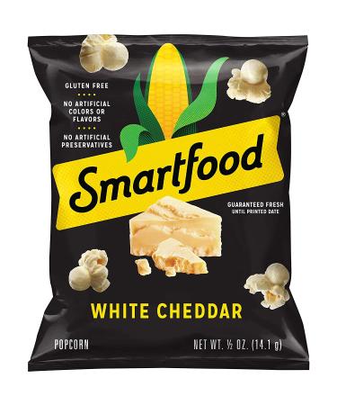 Smartfood Popcorn White Cheddar 0.625oz Bags (10 Pack) - Delicious Snack Option - Buy Online on GoSupps.com