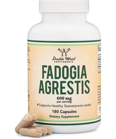 Double Wood Supplements Tongkat Ali and Fadogia Agrestis Bundle - Men's Health and Athletic Performance - Buy Online on GoSupps.com
