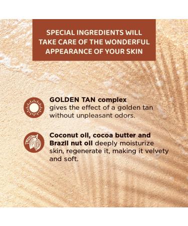 Eveline Cosmetics Brazilian Body Moisturizing Bronzing Balm 5in1 - 200ml | Best International Shipping - Buy Online on GoSupps.com