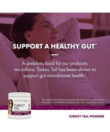 Host Defense Turkey Tail Mushroom Powder - Digestive Health & Immune Response Support Supplement - Mushroom Supplement for Gastrointestinal & Gut Microbiome Support - 7 oz (133 Servings)* 7 Ounce (Pack of 1) - Buy Online on GoSupps.com