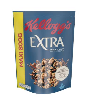 Kellogg's Extra Milk Chocolate Chip Cereal Sachet 800g