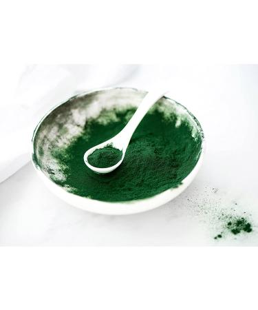 Organic Algae Powder Mix 2lb - Spirulina & Chlorella Blend | Non-GMO, Rich in Chlorophyll, Raw, Vegan Superfood for Smoothies - High Protein & Vitamins - Buy Online on GoSupps.com