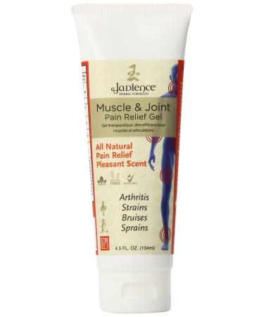 Jadience Joint & Muscle Pain Relief Gel  4.5 Oz  Immediate Recovery of Repetitive Strain Injury & Advanced Pain Management 4.5 Ounce