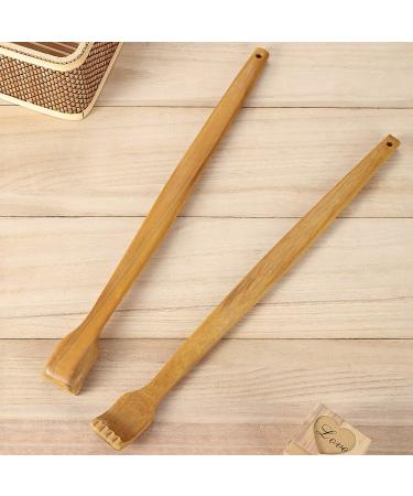 Wooden Back Scratcher & Massage Tool - 2-Piece Set for Itching Relief & Body Relaxation - Buy Online on GoSupps.com