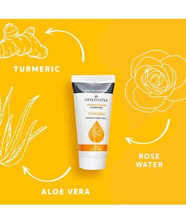 Orientana - Turmeric Face Moisturizer | Vegan | Mattifying Anti-Aging & Anti-Inflammatory Moisturizer | For Dark Spots & Acne - 30g - Buy Online on GoSupps.com