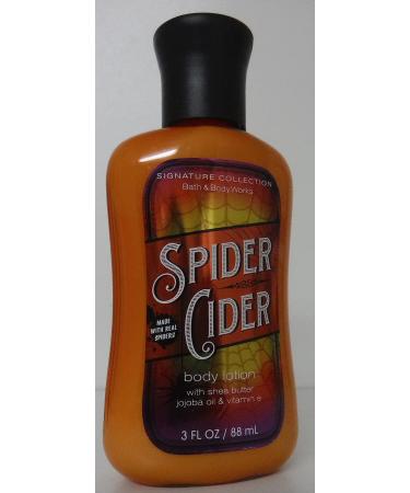 Bath and Body Works Spider Cider Halloween Body Lotion 3 Ounce