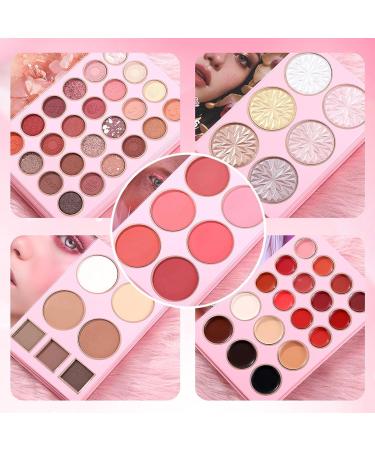 Palette de Maquillage pour le Visage 12 Fards L vres Palette de Fards Paupi res 24 Couleurs | Pour Sortie Voyage Beaut F te Quotidien Photo - Buy Online on GoSupps.com