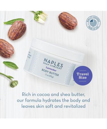 Naples Soap Company Cult Classics Collection Gift Set | Eco-Friendly Natural Soap Body Butter Sea Salt Scrub Shampoo & Conditioner Bars | Lavender | Cruelty-Free No Parabens or Silicones - Buy Online on GoSupps.com