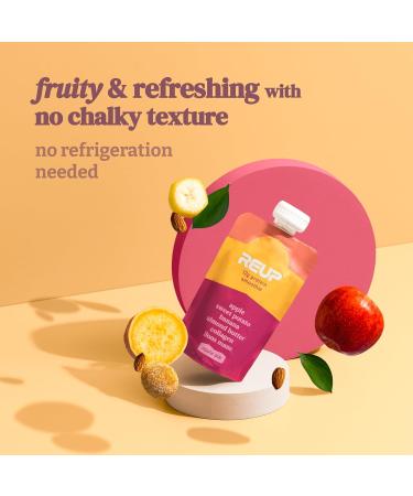 Reup Collagen Protein Smoothie - 12g Protein 10g Collagen Dairy Free Ready to Drink - High Protein Snacks for Adults Dairy Free Protein Shakes Protein Pouches Adult Smoothie Pouches - 8 Count - Buy Online on GoSupps.com