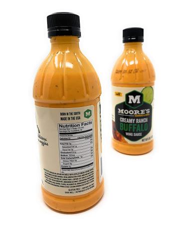 Moore Sauce Buffalo Wing Ranch - 2 Pack | Delicious Flavor Combo - Buy Online on GoSupps.com