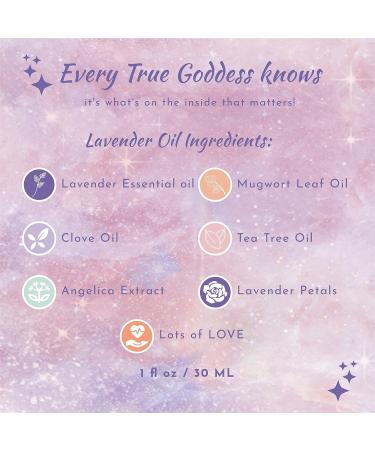 ExSoullent Organic Lavender Yoni Oil | 100% Natural Feminine Serum with Essential Oils | Odor Eliminator, PH Balance Restorer, Itch Relief | 1 fl oz - Buy Online on GoSupps.com