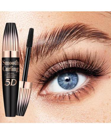 Shantou Ouhoe 2PC 5D Volumizing Mascara Mascara for Volume and Curls Bigger Eyes Stereoscopic Fibrous Eye Black Mascara Stays Unaltered and Does Not Smudge Suitable for All Types of Eyelashes - Buy Online on GoSupps.com