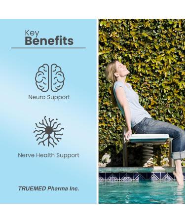 Neuropathy Support Neuro and Nerve Health Supplement with Vitamin D3 B6 B12 Acetyl-L-Carnitine Alpha-Lipoic Acid and Benfotiamine Supports Feet Nerve Function 60 Vegetable Capsules - Buy Online on GoSupps.com