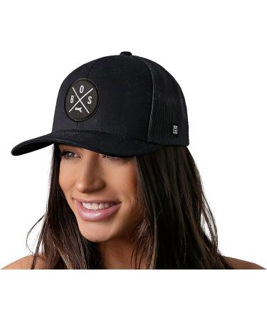 HAKA State City Trucker Hat - Adjustable Baseball Cap for Men & Women - Outdoor Black Golf Hat - Boston Bos - Buy Online on GoSupps.com