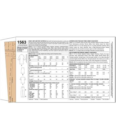 Simplicity 1563 Easy-to-Sew Unisex Pajama Pattern Kit | Sizes XS-XL - Buy Online on GoSupps.com