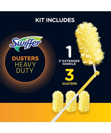 Swiffer 360 Dusters Extendable Handle Starter Kit - 3 Count Refills - Buy Online on GoSupps.com