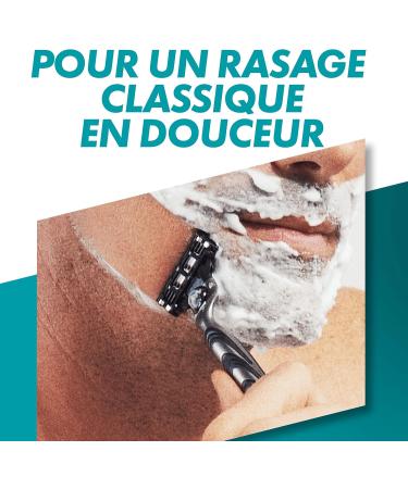 Gillette Mach3 Men's Razor Blade Refills 3 Blades Pack of 2 x 8 Blade Refills Stronger Than Steel Blades - Buy Online on GoSupps.com