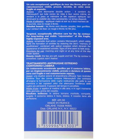 Orlane Paris Extreme Line-reducing Lip Care .5-Ounce - Buy Online on GoSupps.com