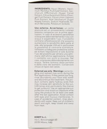 Korff Peeling Solution Depigmenting Aha 100 ml - Buy Online on GoSupps.com