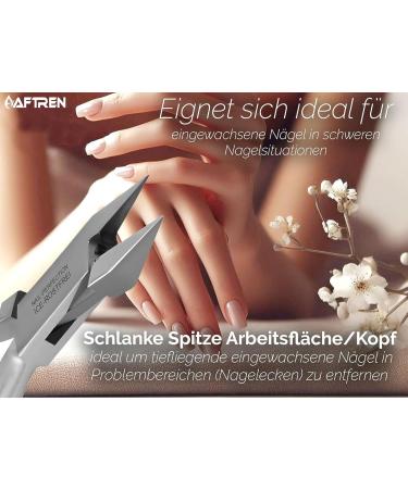 Professional Nail Clippers Toenail Nippers Pointed Angle Nippers Ideal Ingrown Toenails Nail Corners Deep Nails Ergonomic Stainless Steel Handle Manicure Pedicure - Buy Online on GoSupps.com