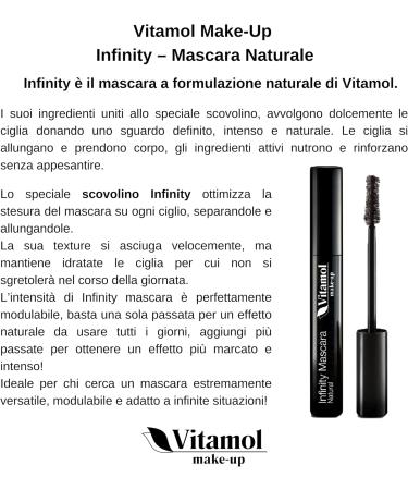 Vitamol Mascara Infinity Natural 10 ml - Buy Online on GoSupps.com