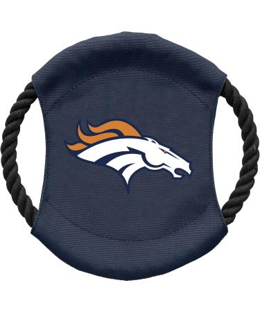 Shop LittleArth NFL Denver Broncos Dog Toy Set - Monkey & Flying Disc | Unisex | Perfect for Pets & Broncos Fans - Buy Online on GoSupps.com