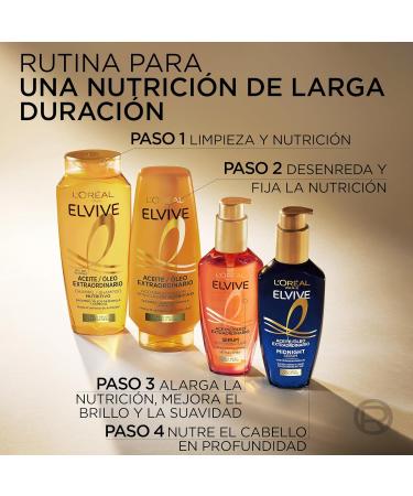 L'Oreal Paris Elvive LOreal Paris Elvive extraordinary oil nourishing shampoo for dry hair 370 ml cranberry floral - Buy Online on GoSupps.com