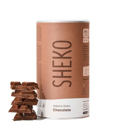 Sheko SHEKO Balance Shake Chocolate - 21 creamy meal replacements for weight loss - High in protein gluten-free and delicious