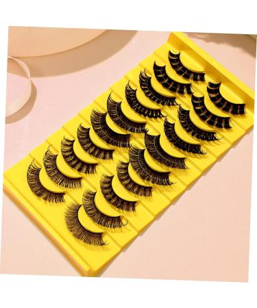 SKISUNO 10 Pairs Eyelashes False Eyelash Fake Eyelash Make up Accessories Fake Lashes Cosplay Eyelash Manga Lashes Cluster Women Makeup Tools Full False Lashes Pointy Extend Vacation Fiber - Buy Online on GoSupps.com