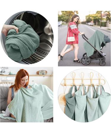 Soft Cotton Nursing Cover | Breathable Breastfeeding Essentials - Buy Online on GoSupps.com