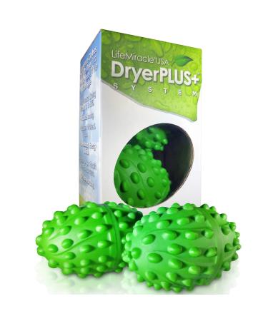 Dryer Balls XL | The Best Made Reusable Non Toxic Laundry Softener & Wrinkle Release | Replaces Fabric Softener Liquid, Dryer Sheets & Wool | Vegan & Sheep Safe | 2-Year USA Warranty