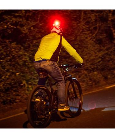 Topside Bike Helmet Light - Bright Dual Front & Rear, Waterproof, USB Rechargeable - 43 hr Runtime - Buy Online on GoSupps.com