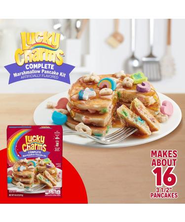 Betty Crocker Lucky Charms Marshmallow Pancake Mix - 14.5 oz Box - Buy Online on GoSupps.com
