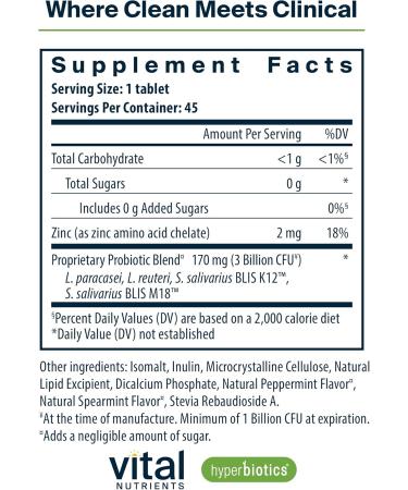 Hyperbiotics Vital Nutrients Gut & Oral Health Bundle Pro-15 Digestive Prebiotics + Probiotics (60 Time Release Pearls) & Pro-Dental Oral Probiotics with BLIS K12 & M18 (45 Mint Tablets) - Buy Online on GoSupps.com