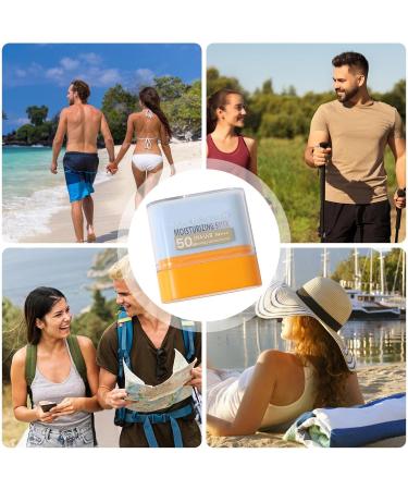 Mimoqk Face Sunscreen Sunblock Stick Moisturizing Broad Spectrum Spf Skincare with Protective Hydration Travel Sunscreen for Dry Oily Sensitive Skin Summer Beach Hiking Sports Daily Use - Buy Online on GoSupps.com