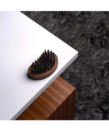 RUBAB MEN Pocket Size Nylon Bristle Beard Brush - Travel Friendly for Men - Buy Online on GoSupps.com