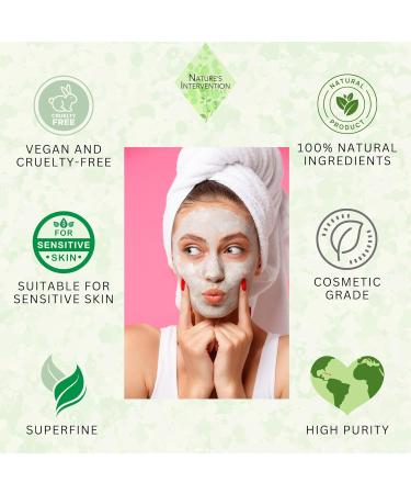 Nature s Intervention - Calcium Bentonite -100% Natural Cosmetic Grade Clay Powder. Deep Pore Skin Cleanser Face Mask Detox. 454g - Buy Online on GoSupps.com