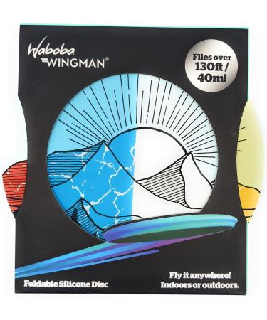 Wabob Wingman Foldable Silicone Throwing Disc - 2 Pack | Assorted Colors - Buy Online on GoSupps.com