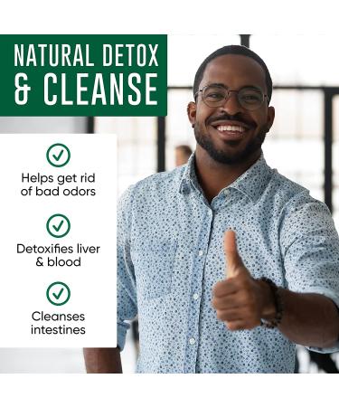 Premium Chlorophyll Liquid Drops 6000mg - Immune Boost, Energy Increase, Digestion Support, Fast Detox - Non-GMO, Vegan - Buy Online on GoSupps.com