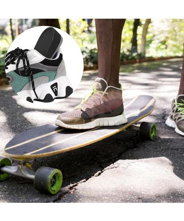 Height Increase Insoles | Gel Heel Lift Pads for Men & Women | Shock Absorption Cushions | 1 Inch Lift Inserts (Small 5-9 2 Pairs Black - Buy Online on GoSupps.com