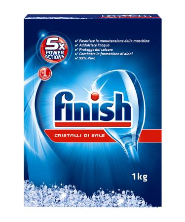 Finish Finish Cristaux de sel 1 kg Pack of 10 10