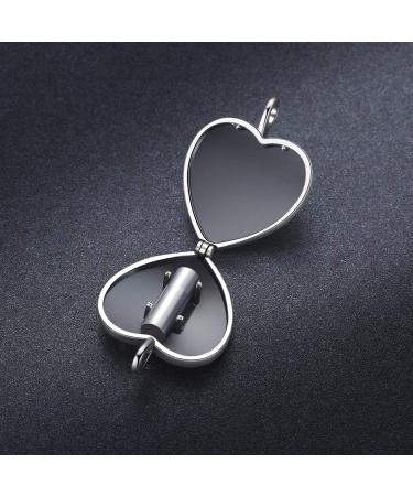 925 Sterling Silver Urn Pendants - Memorial Jewelry for Ashes | Syllable Roses Dragonfly Moonstone Heart - Perfect for Women & Moms - Buy Online on GoSupps.com