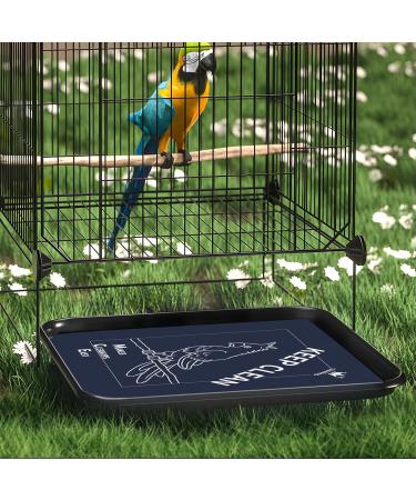 Bird Cage Liners Parrot Cage Liners 50pcs Disposable Cage Liners for Birds Non-Woven Pre-cut Large Bird Cage Liners For Parrot Parakeet Conure Cockatiel Bird Cage Paper Liners 20 x 18 inch Blue 50Pcs Blue - Buy Online on GoSupps.com