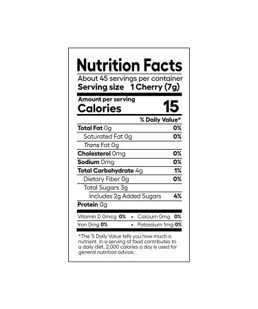 Filthy Black Amarena Cocktail Cherries - 45oz Tin with 170 Cherries - Buy Online on GoSupps.com