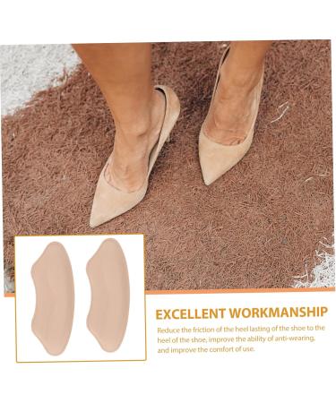 SAFIGLE 6 Pairs Back of Heel Cushion Inserts - Comfortable Heel Pads for Too Big Shoes | Beige Heel Grips | Perfect Heel Cushions for Everyday Use - Buy Online on GoSupps.com