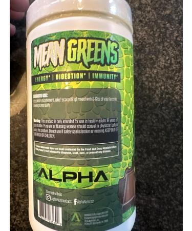 Mean Greens - Sports Greens + Reds Advanced Superfood Immunity and Gut Health | Cordyceps | Delicious Chocolate Fudge Flavor - 30 Servings Chocolate Fudge 1 Ounce (Pack of 1) - Buy Online on GoSupps.com