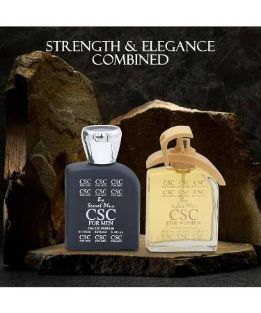 CSC Couple Set Perfume for Women/Men Eau De Parfum - Amber Floral Jasmine Bourbon Vanilla & Woods Oriental-Floral Women/Men Cologne with a Modern Twist Elegant 100ml Bottle for Best Gift - Buy Online on GoSupps.com